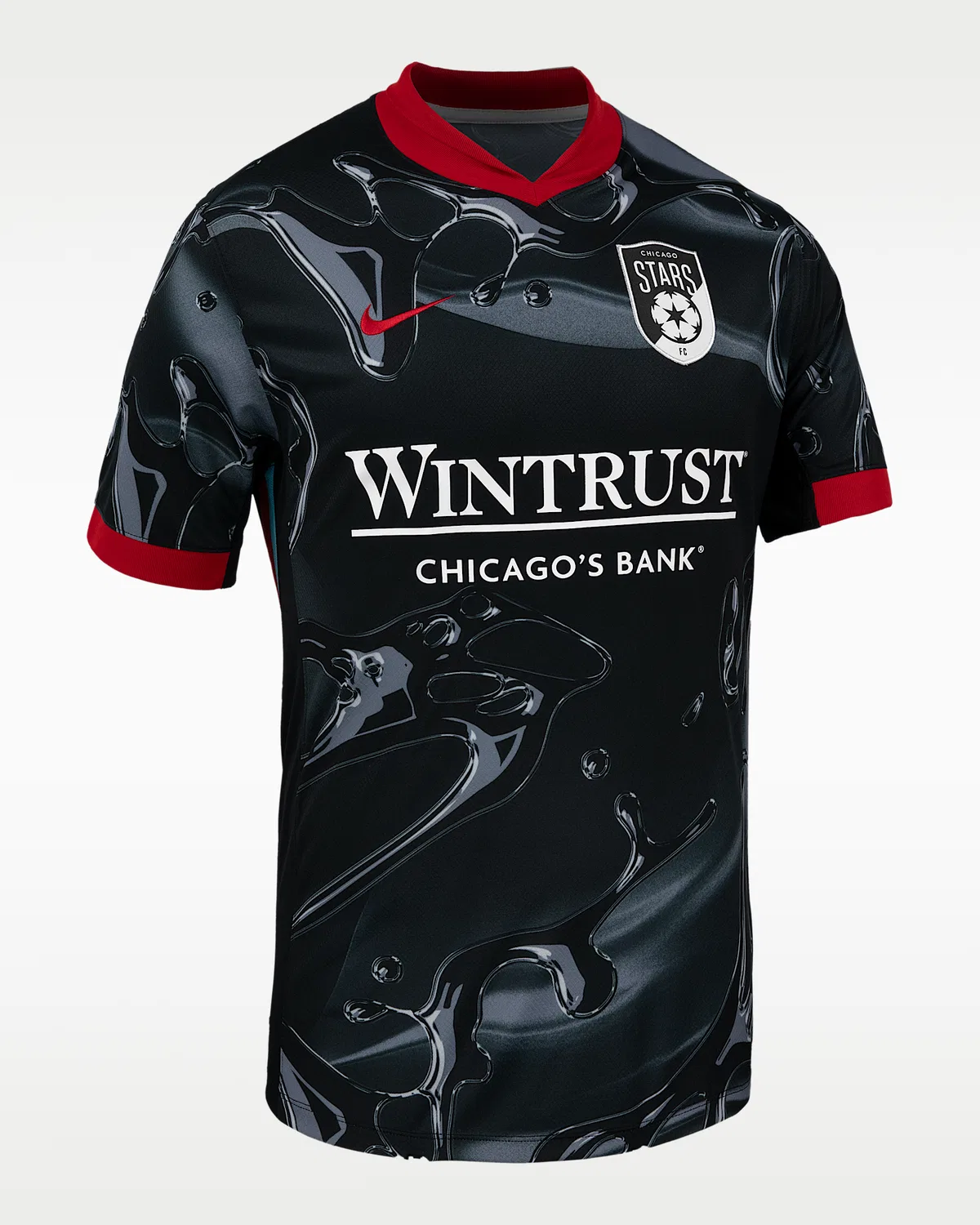 Мужская футболка Nike Dri-FIT NWSL Replica Jersey Mallory Swanson Chicago Stars FC 2025 Stadium Away, Black — фото 4