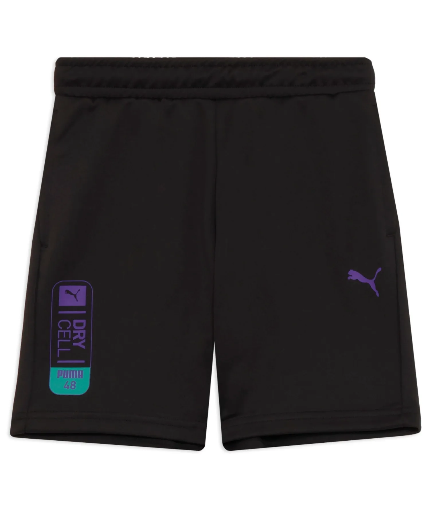 Детские спортивные шорты PUMA ESS из полиэстера чёрные