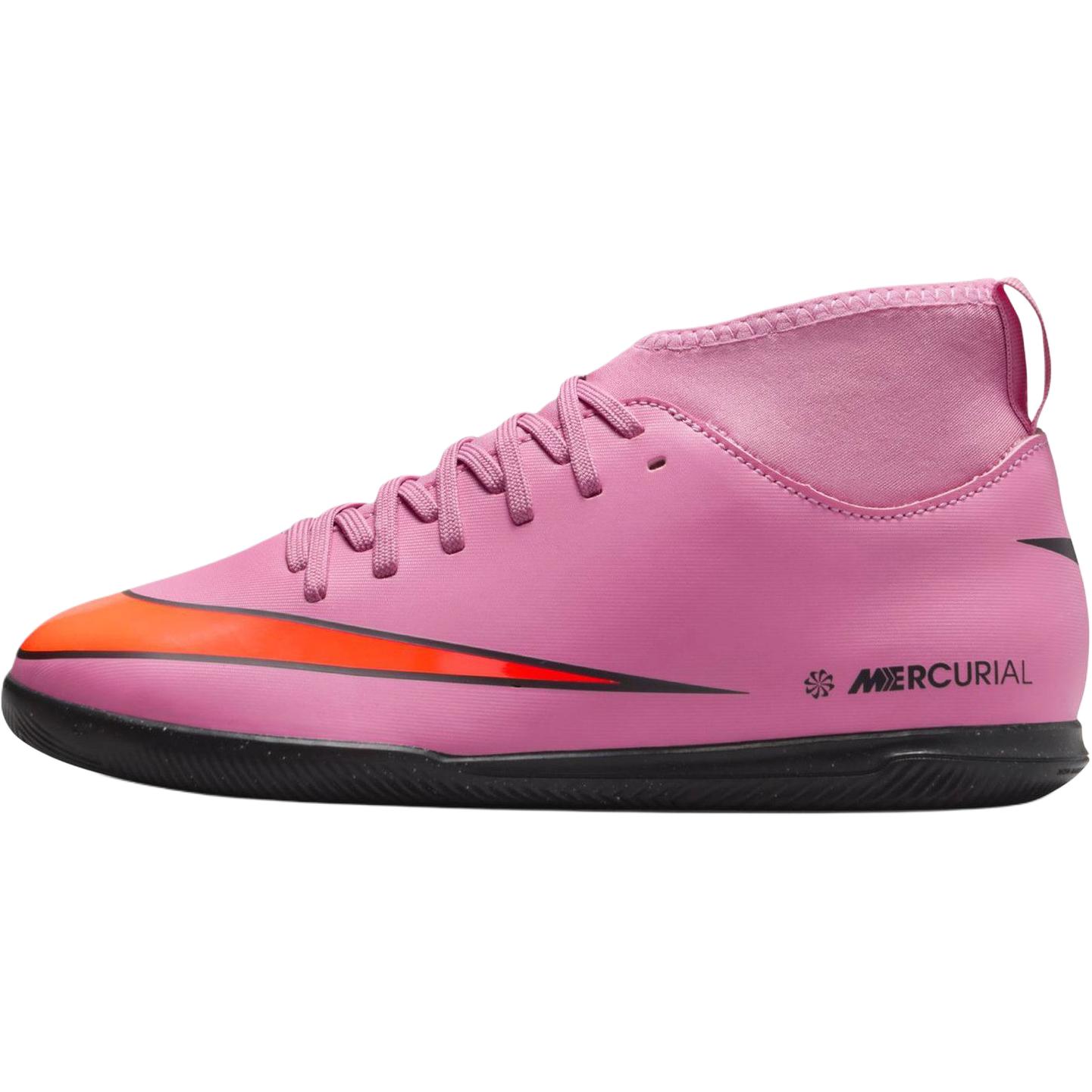 

Футбольные бутсы Mercurial Superfly 10 High Top для детей и подростков Nike, розовый