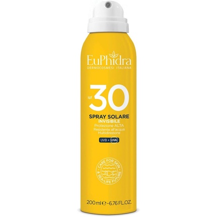 

Солнцезащитный спрей EUPHIDRA Invisible Solar 30+ 200ml