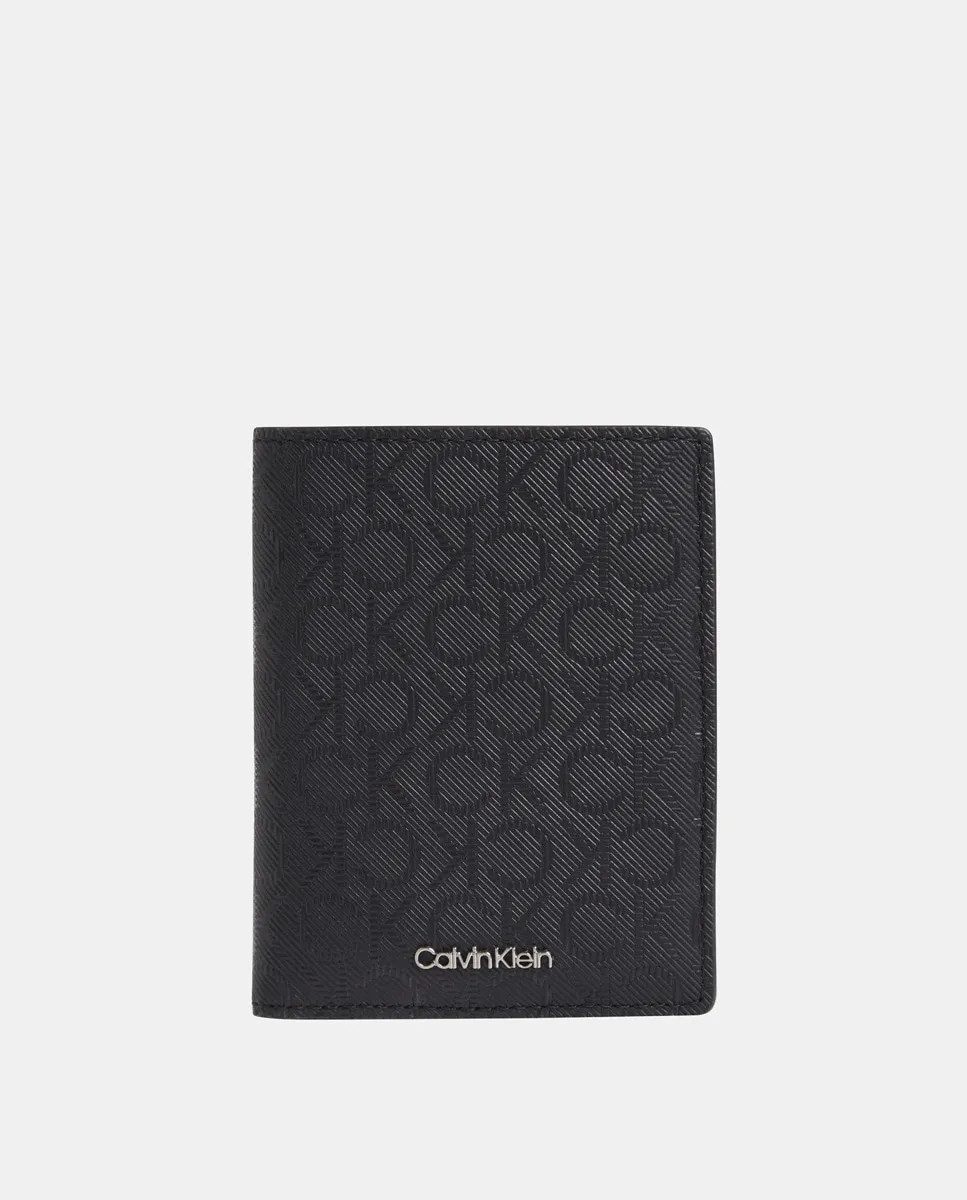 

Мужской кошелек с монограммой Calvin Klein Calvin Klein, черный