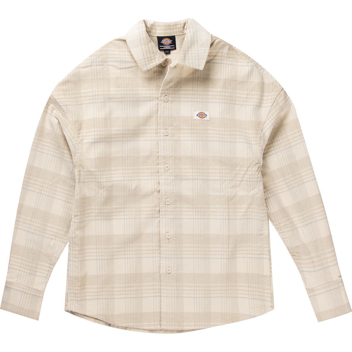 

Альма клетчатая рубашка с длинным рукавом Dickies, цвет corduroy check light base