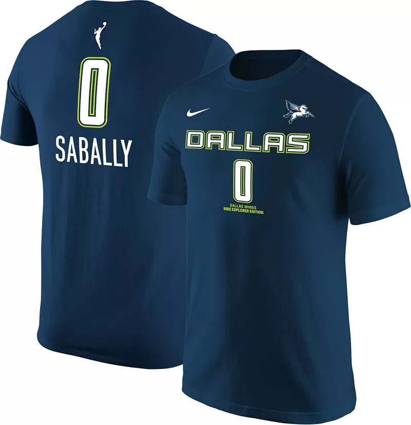 

Темно-синяя футболка Nike Adult Dallas Wings Satou Sabally #0