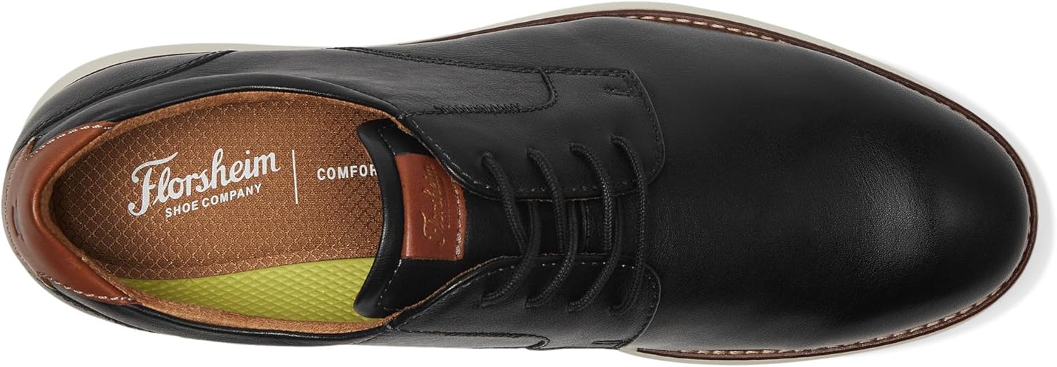 Мужские оксфорды Florsheim Launch с открытым носком, черный — фото 2