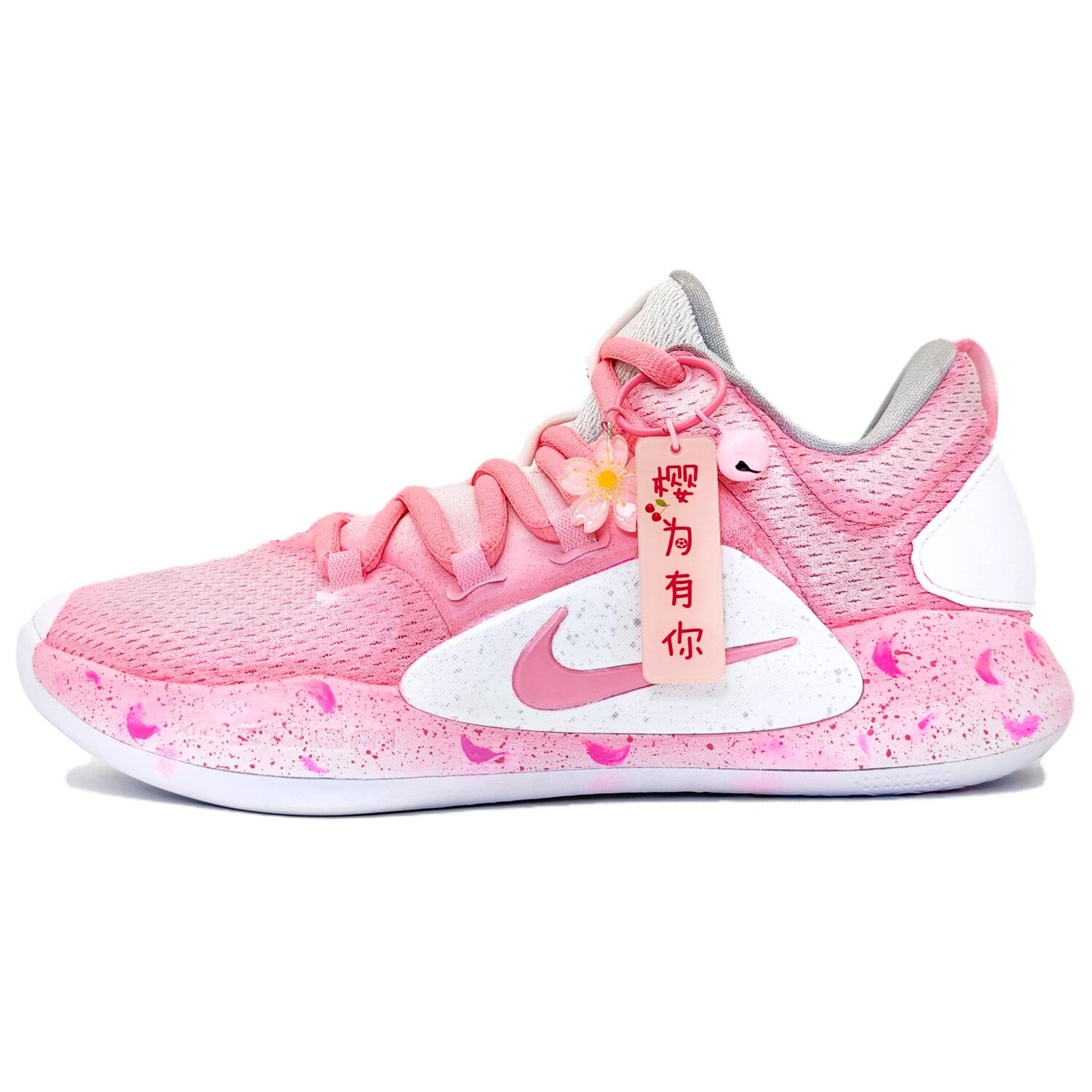 

Баскетбольные кроссовки Hyperdunk X Basketball Shoes Men Low-top Pink/white Nike