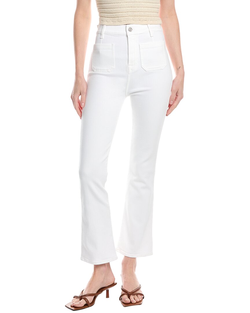 

7 For All Mankind Джинсы с высокой талией Love Again Slim Kick Flare, белый