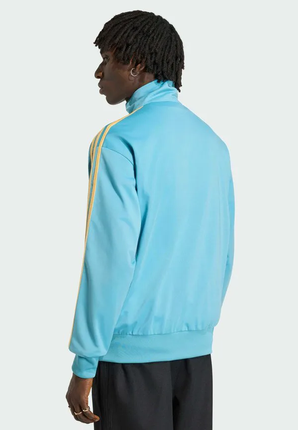 Толстовка firebird tt на молнии Adidas Originals, Preloved Blue Ice Tangerine — фото 2