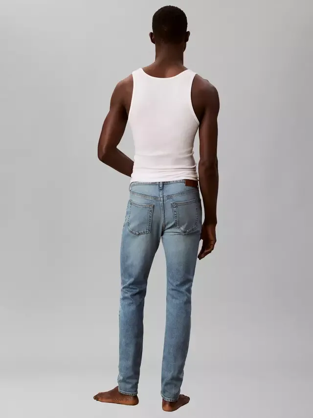 Джинсы зауженного кроя, модель Dispatcher Calvin Klein — фото 2
