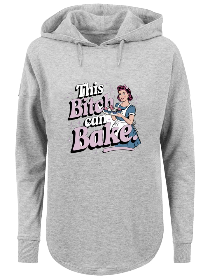 

F4NT4STIC Свободная толстовка в винтажном стиле пин-ап от Бейкера, серого цвета