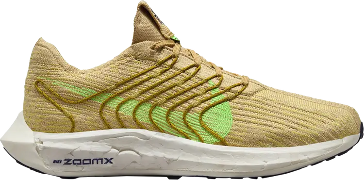 

Кроссовки Zoom Pegasus Turbo 'Sesame Lime Blast', желтый