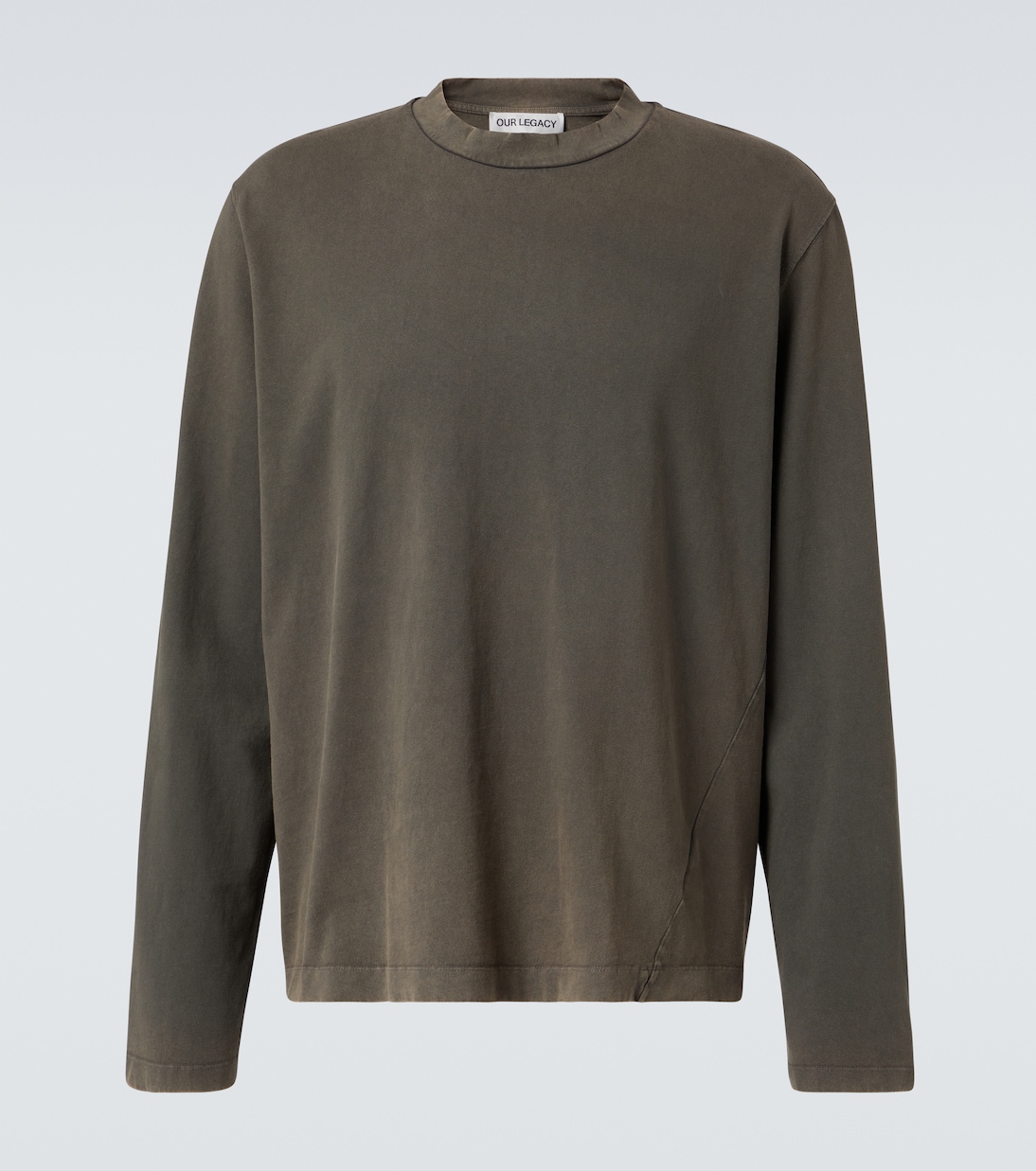 

Футболка из хлопкового джерси с длинным рукавом Our Legacy, Antique Coating Band Jersey