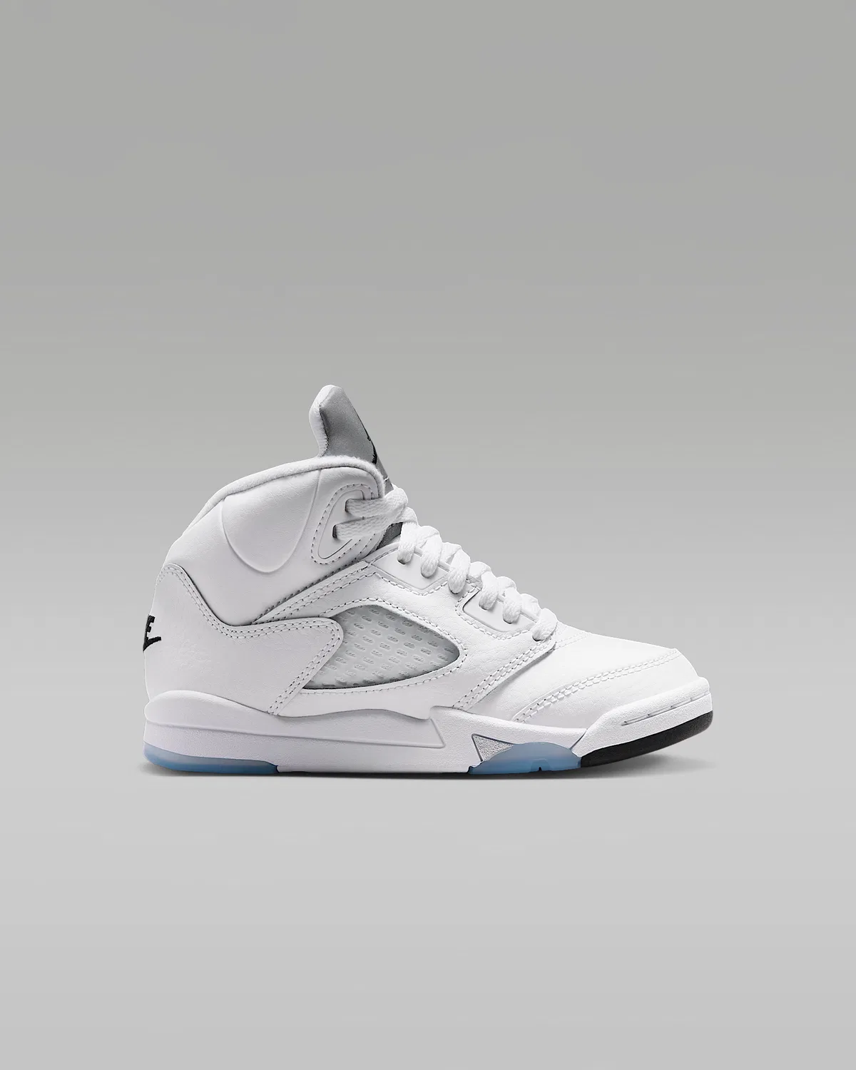 Детские кроссовки Jordan 5 Retro OG "White Metallic", White/Metallic Silver/Black — фото 3