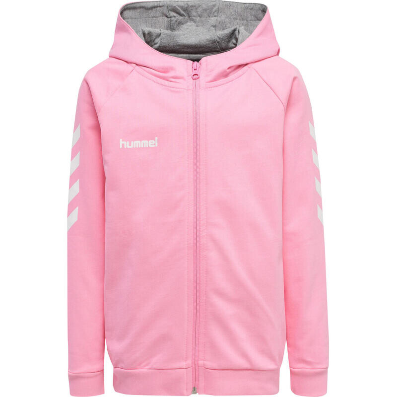 

Hmlgo Zip Hoodie Детская мультиспортивная толстовка унисекс с капюшоном HUMMEL, цвет rosa