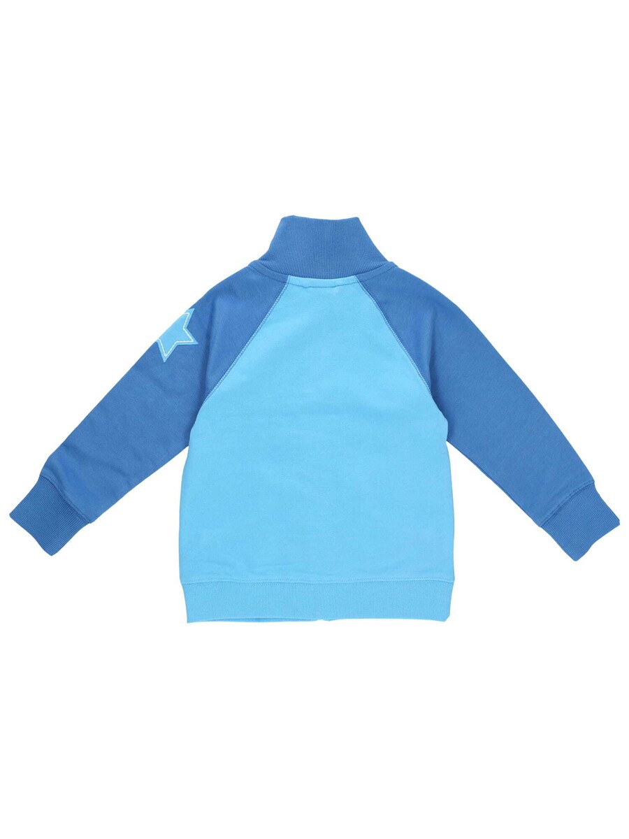 Толстовка с капюшоном на молнии Villervalla, цвет Royal blue/Sky blue — фото 2