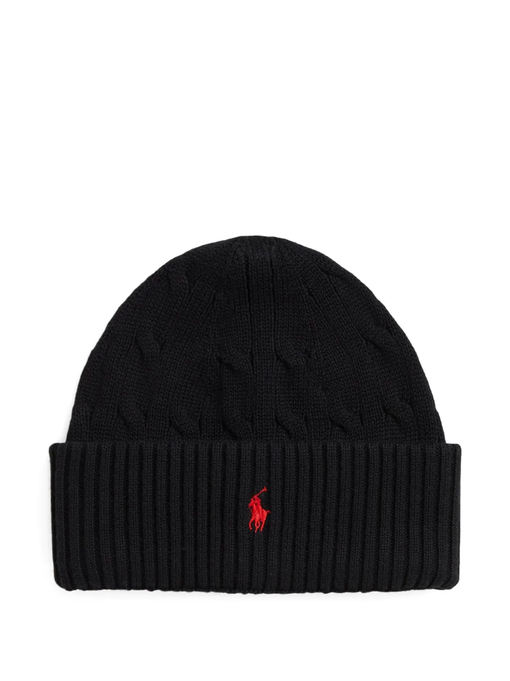 

Шапка бини фактурной вязки POLO RALPH LAUREN KIDS, черный