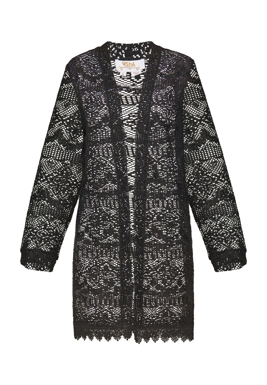 

Вязаный кардиган usha FESTIVAL Fashion Look, черный