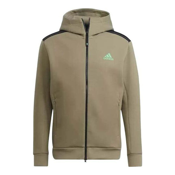 

Куртка Adidas Z.N.E. Sportswear Hoodie 'Green', зеленый