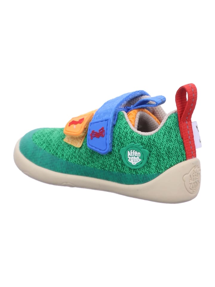 Кроссовки Halbschuhe Kinder Halbschuh Knit Happy Affenzahn 10 Jahre in Grün — фото 3