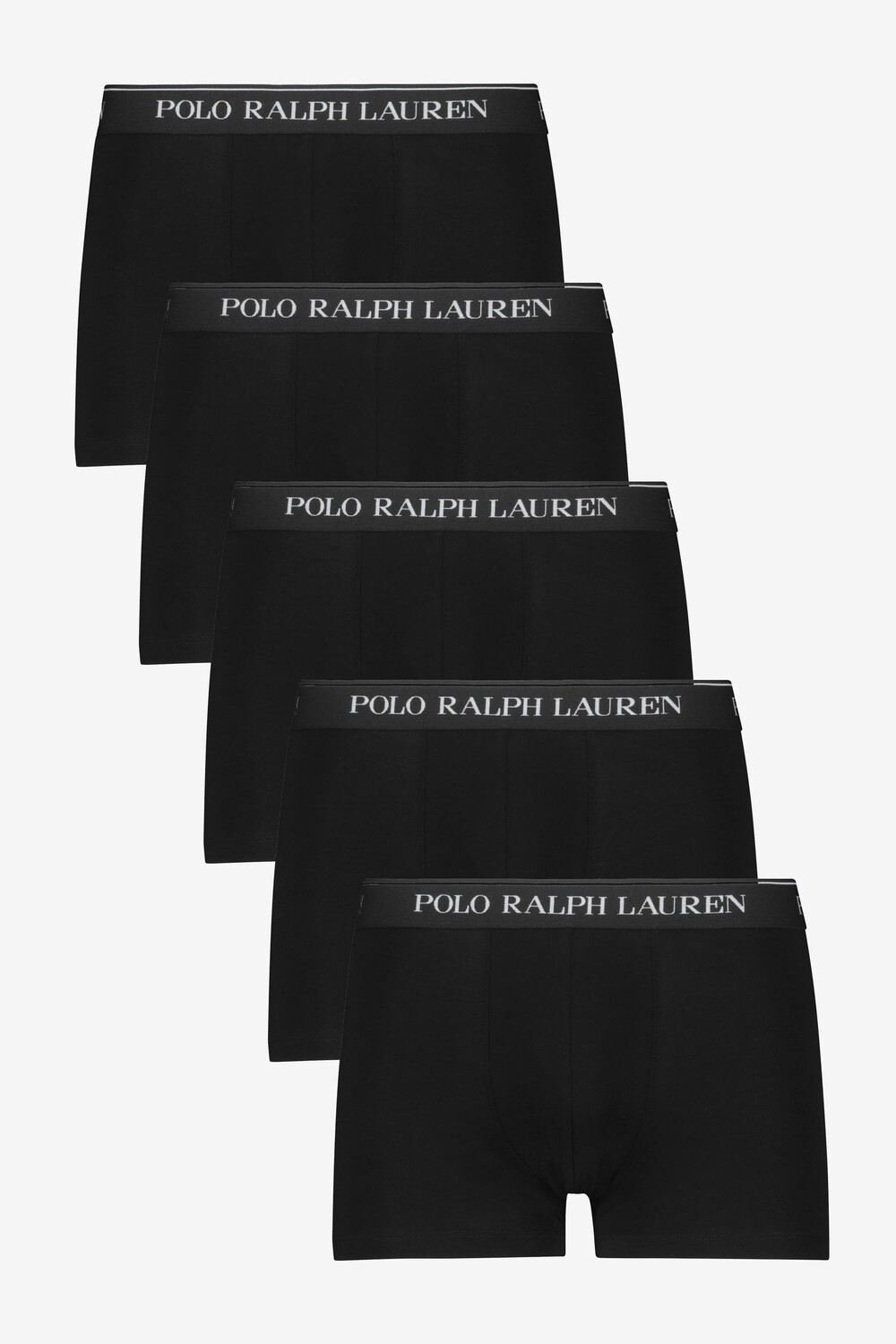 

Комплект из 5 пар боксеров из хлопка стрейч Polo Ralph Lauren, черный