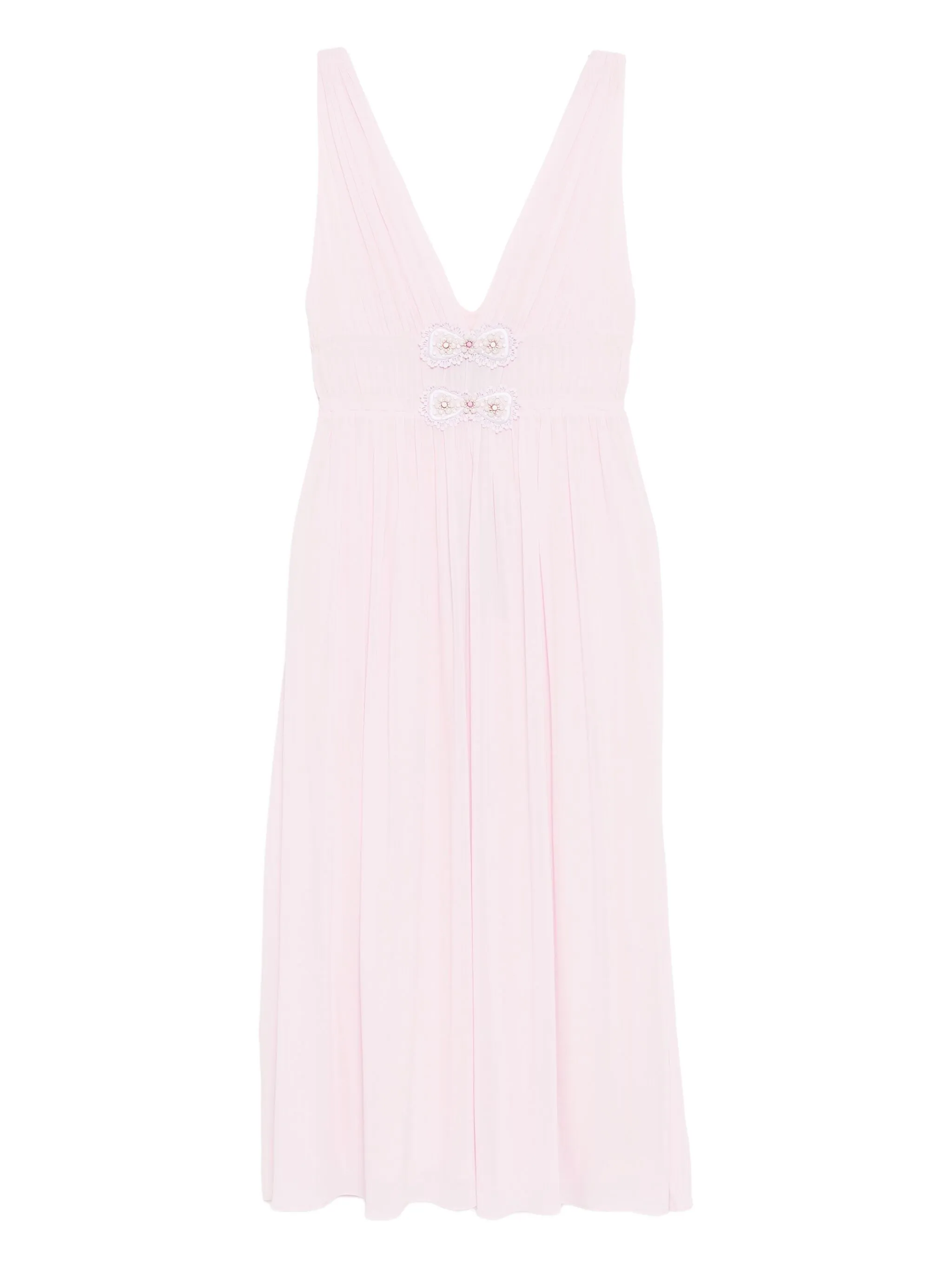 

Платье миди Amelie Cynthia Rowley, розовый