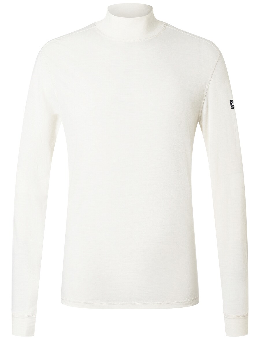 

Лонгслив super.natural Merino, белый
