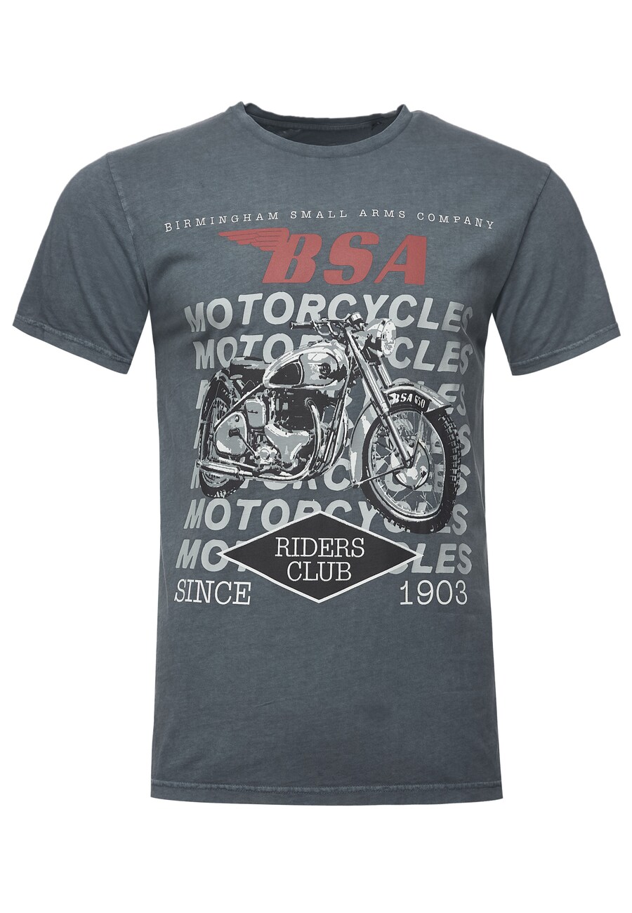 

Классическая футболка Recovered Shirt BSA Birmingham, темно-серый