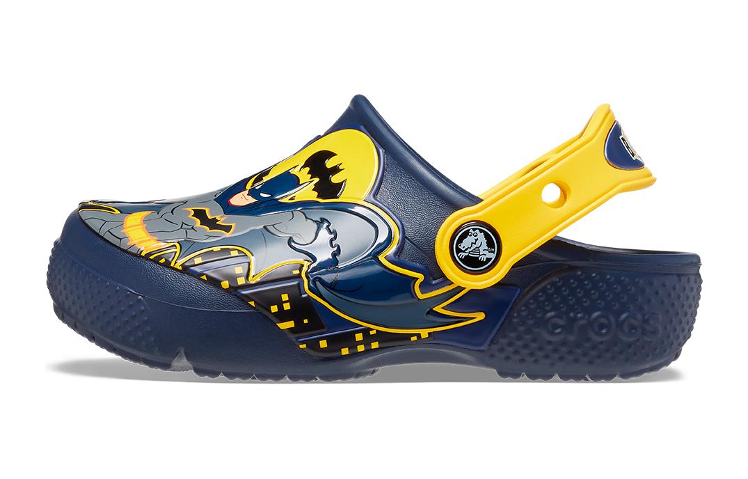 Детские сандалии с противоскользящей подошвой Blue Yellow Kids' Crocs — фото 2