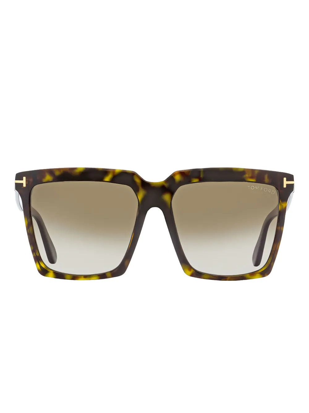 

Солнцезащитные очки в квадратной оправе TOM FORD Eyewear, зеленый