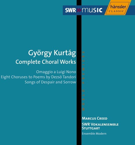 

CD диск Kurtag / Swr Vokalensemble Stuttgart / Creed: Complete Choral Works