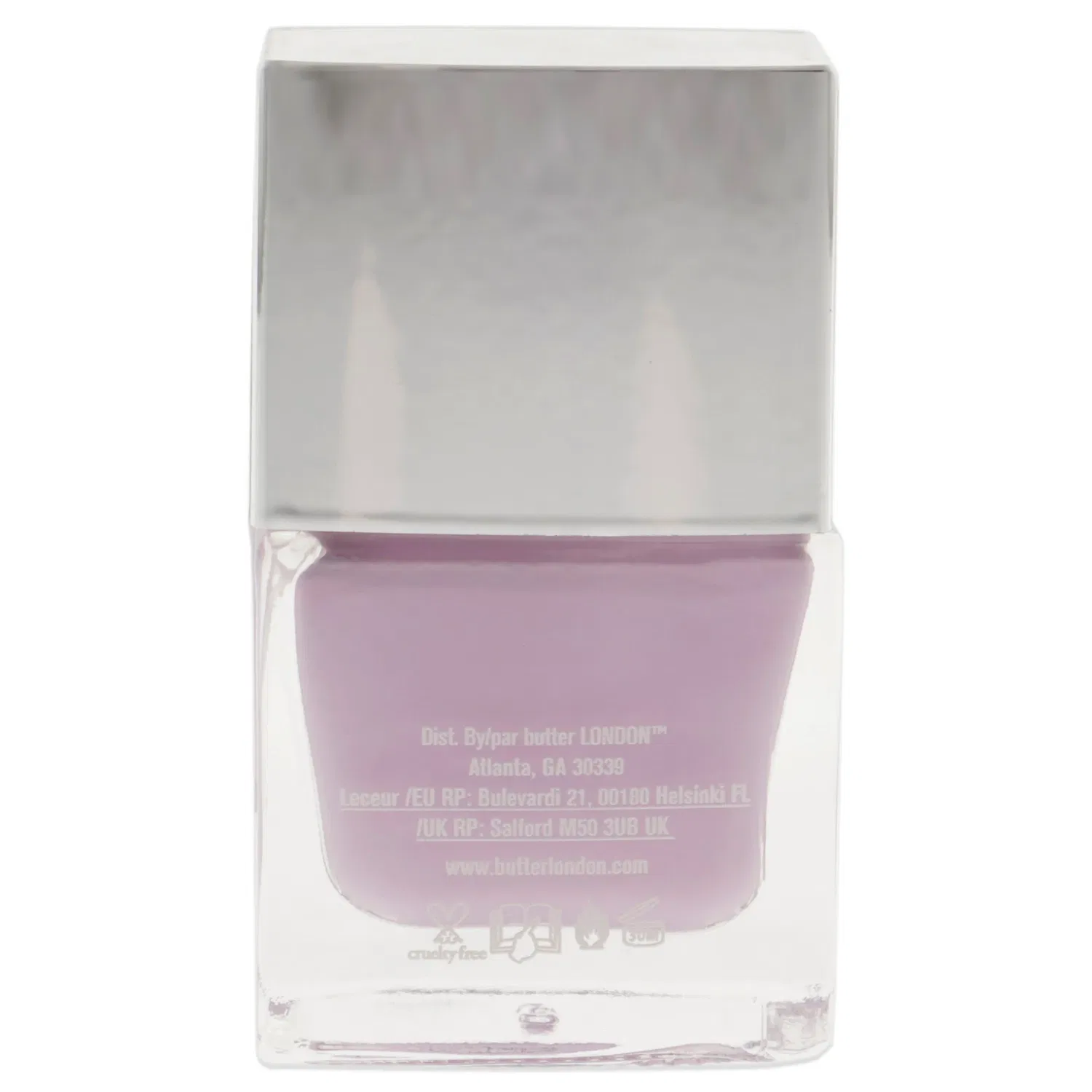 Лак для ногтей Patent Shine 10X - Английская лаванда от Butter London для женщин - 0,2 унции (0,2 унции), розовый — фото 2