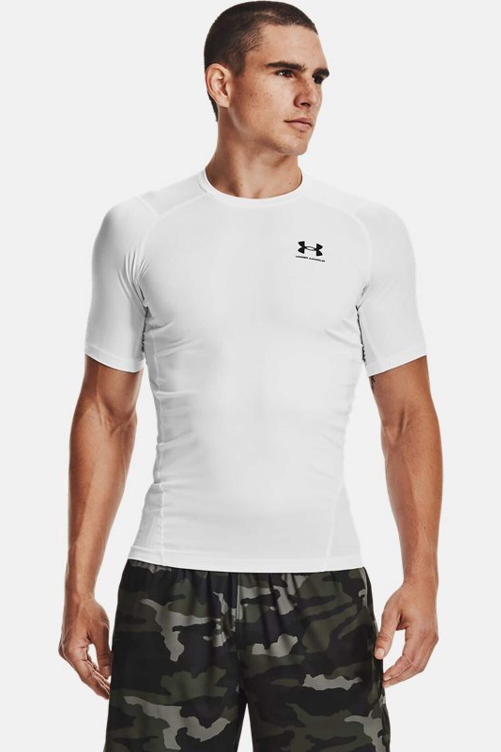 

Heatgear компрессионный топ с коротким рукавом Under Armour, белый