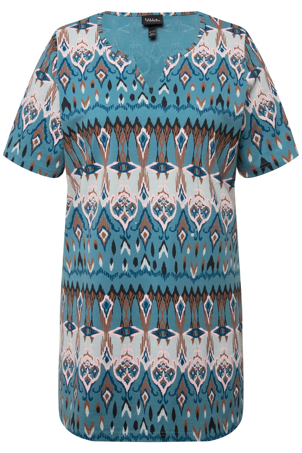 

Футболка Ulla Popken Long, цвет jeansblau