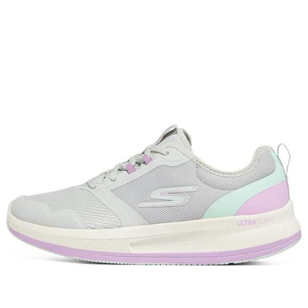 Кроссовки go run pulse 'grey purple' Skechers, серый