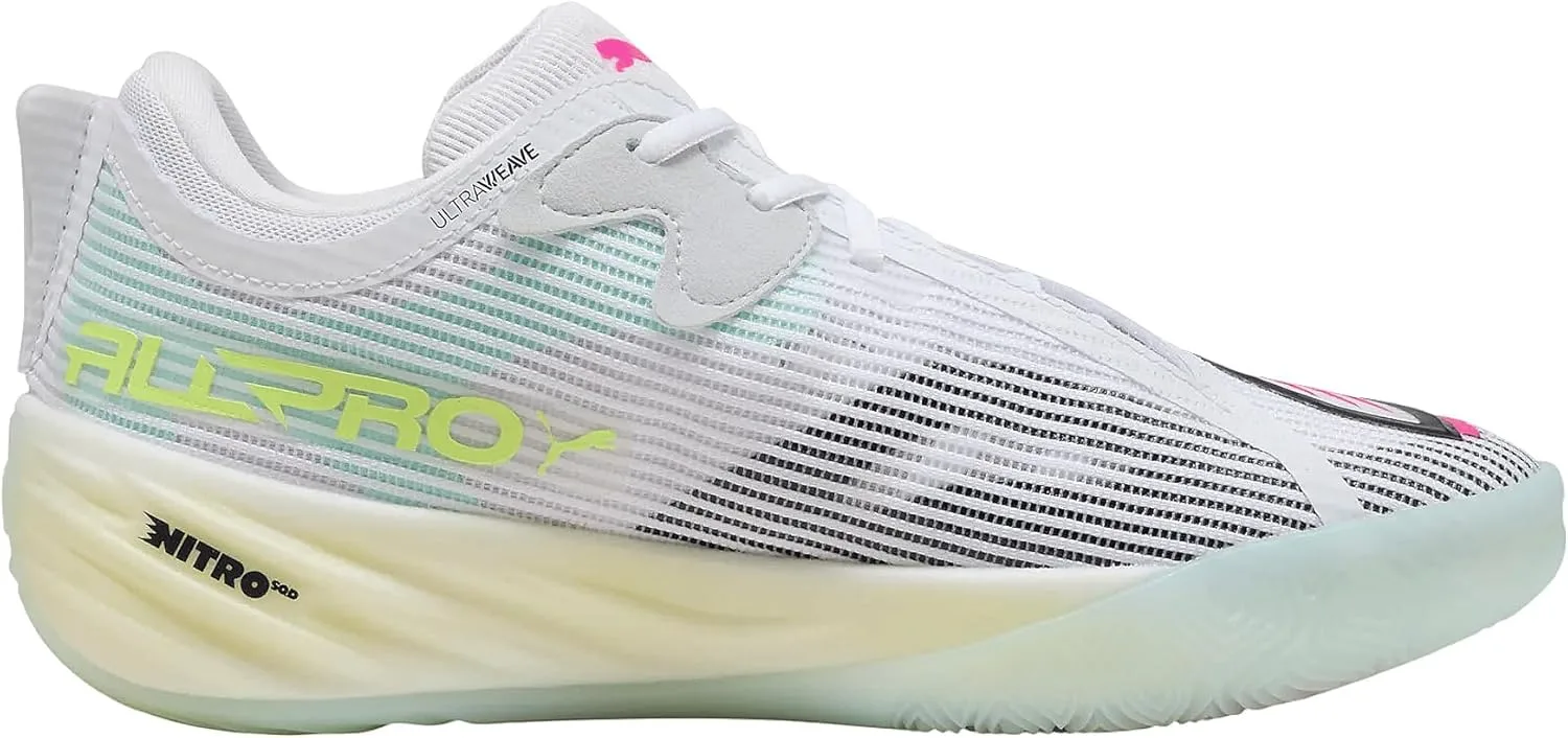 Кроссовки PUMA All-Pro Nitro 2 белые, унисекс — фото 2