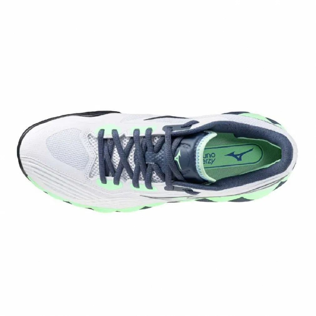Теннисные кроссовки «Wave Enforce Tour 2» от Mizuno, White X Emerald Green — фото 3