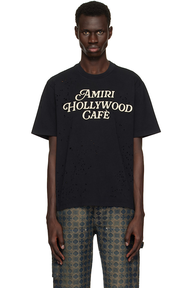 

Футболка Amiri Hollywood Cafè Amiri, черный
