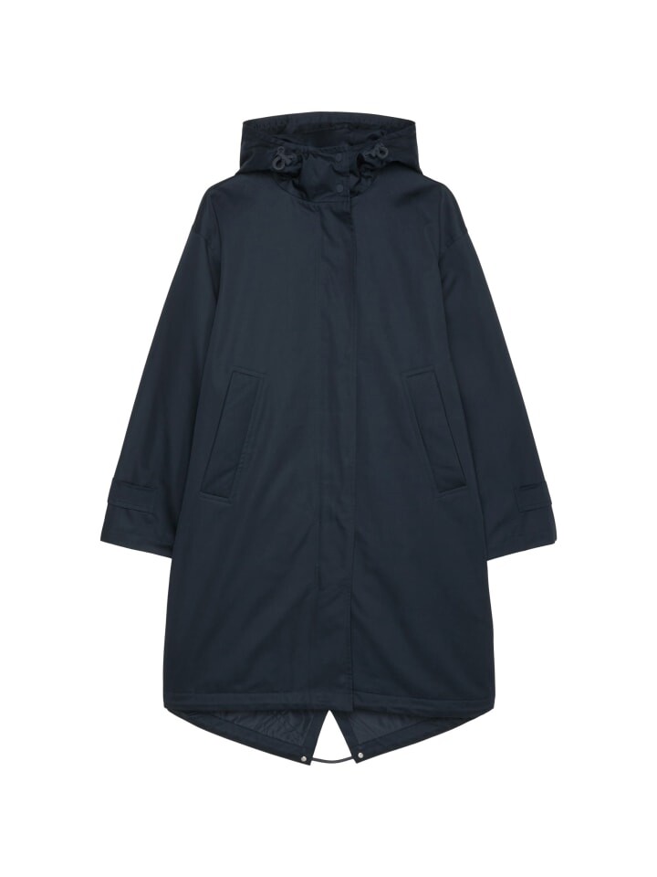 

Пуховик Marc O'Polo Baumwoll-Parka relaxed, цвет deep blue sea