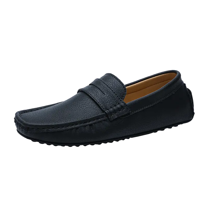 

KUPE Мокасины мужские черные, цвет Black