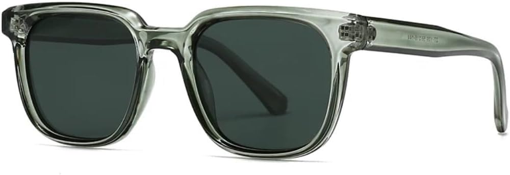 

Солнцезащитные очки с защитой UV400 | Круглая оправа, линзы конфетного цвета | Для женщин и мужчин, для занятий спортом на открытом воздухе и вождения LXLHWN, Dark Green