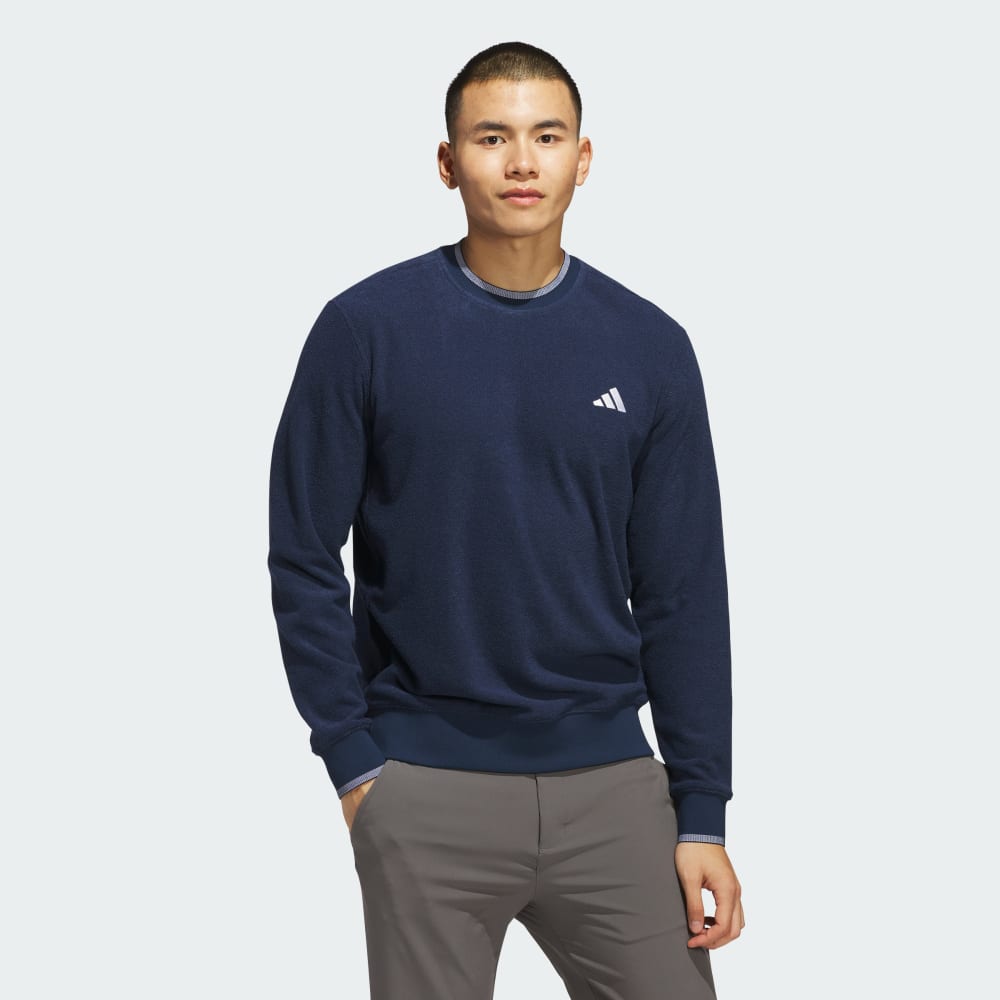 

Спортивная толстовка Adidas Ultimate365 Tour Crewneck Sweatshirt, цвет Collegiate Navy