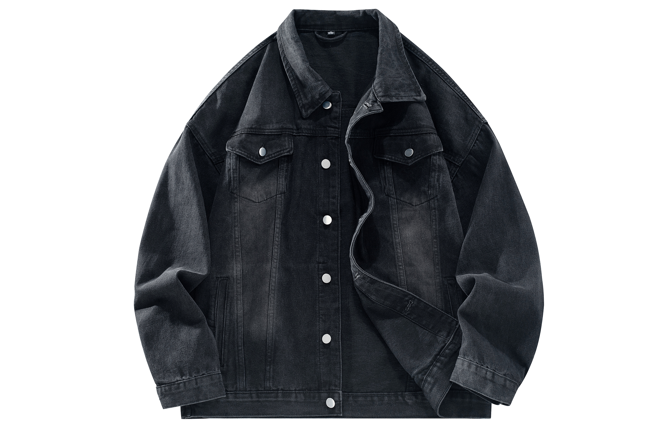 

Джинсовая куртка унисекс BOBBY ABLEY, Stone-Washed Black
