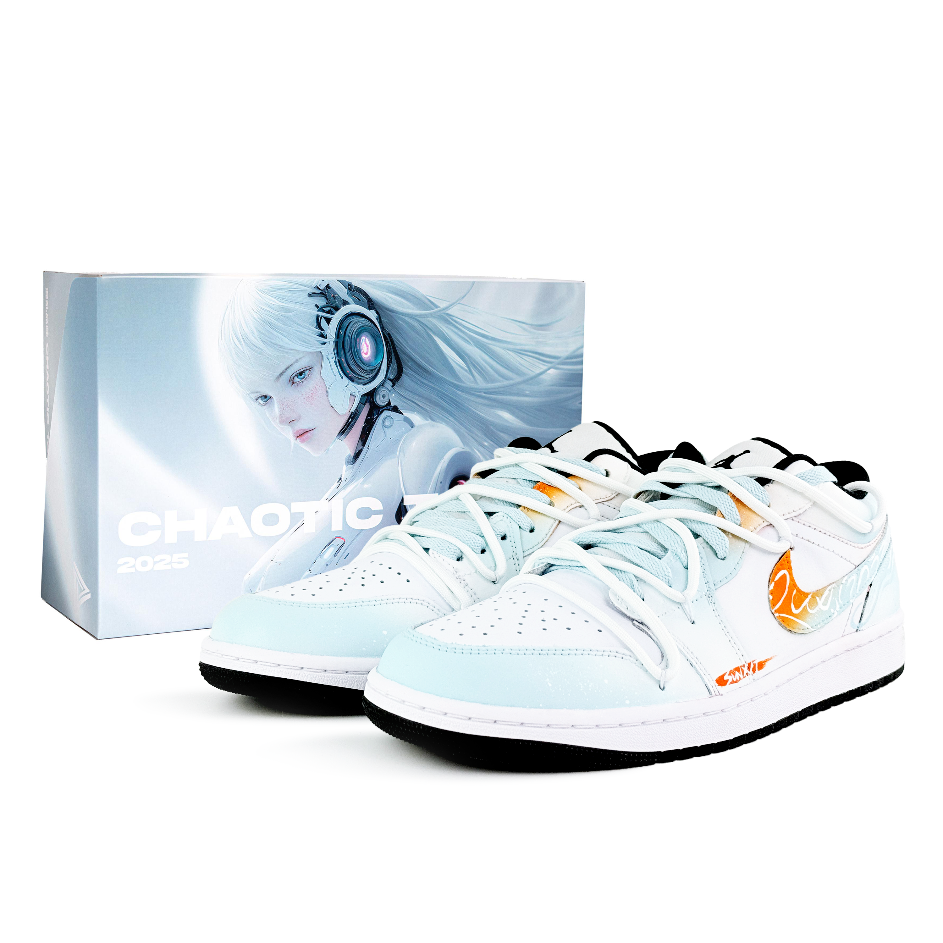 

Jordan Air 1 Амортизация Устойчивость к истиранию Поддержка Low top Винтажные баскетбольные кроссовки Мужские Синие
