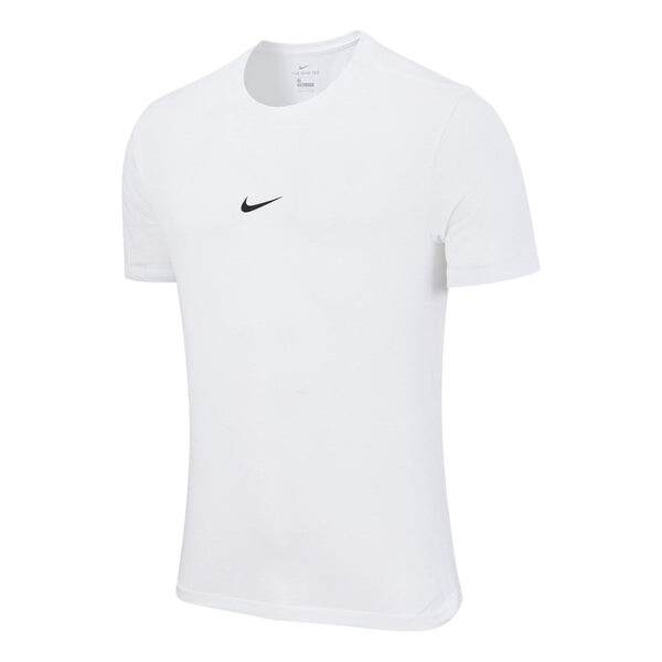 

Футболка Men's Nike Solid Color Round Neck Logo Pullover Short Sleeve White T-Shirt, мультиколор