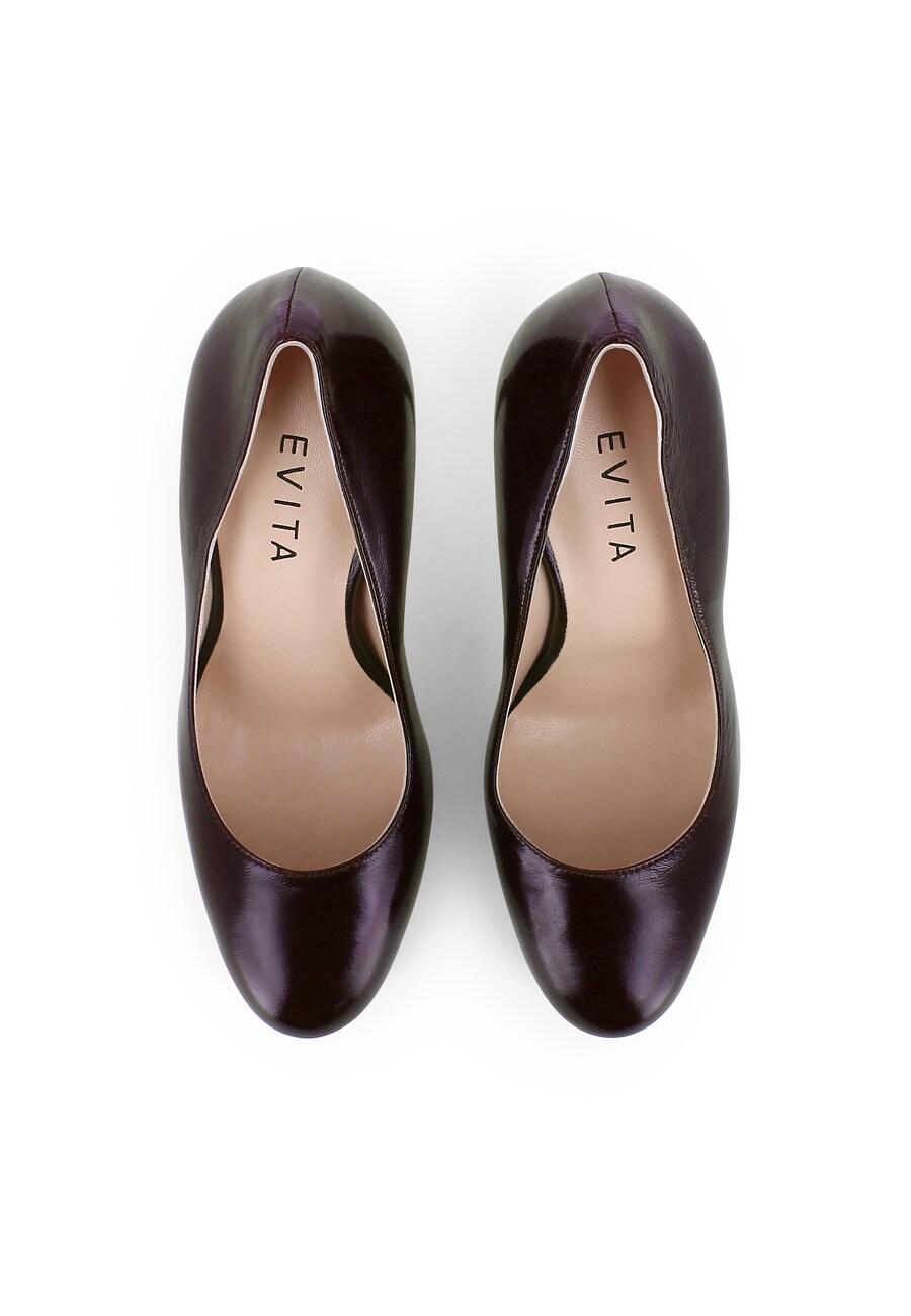 Туфли на высоком каблуке EVITA Pumps Cristina, бордо — фото 3