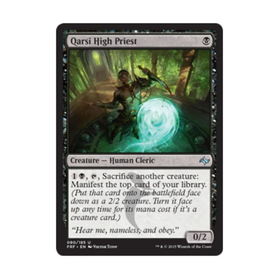 

CCG Первосвященник Карси (U), MTG - Fate Reforged