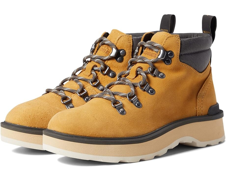 

Ботинки SOREL Hi-Line Hiker, цвет Geo Yellow/Jet