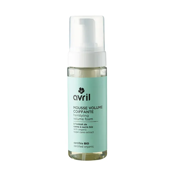 

Органическая пена для объема Mousse Volume Coiffante Avril, 150 ml