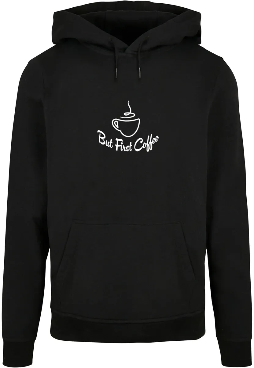 

Толстовка с капюшоном Merchcode " Merchcode Men's But First Coffee Basic Hoody", черный