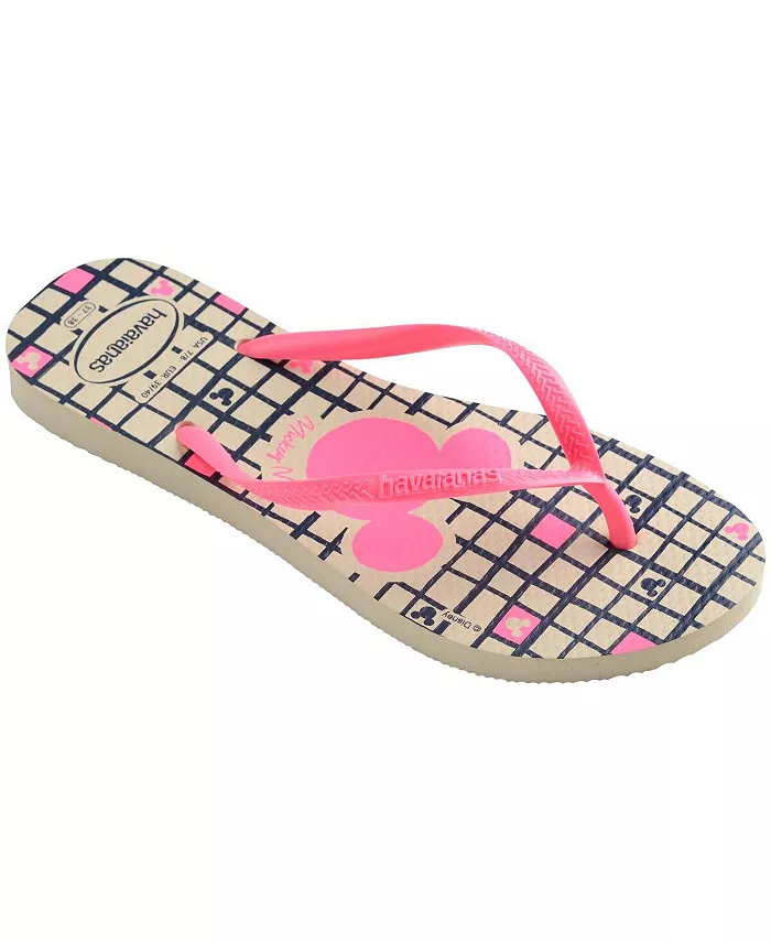 Женские облегающие сандалии Disney Slip On Havaianas, мультиколор