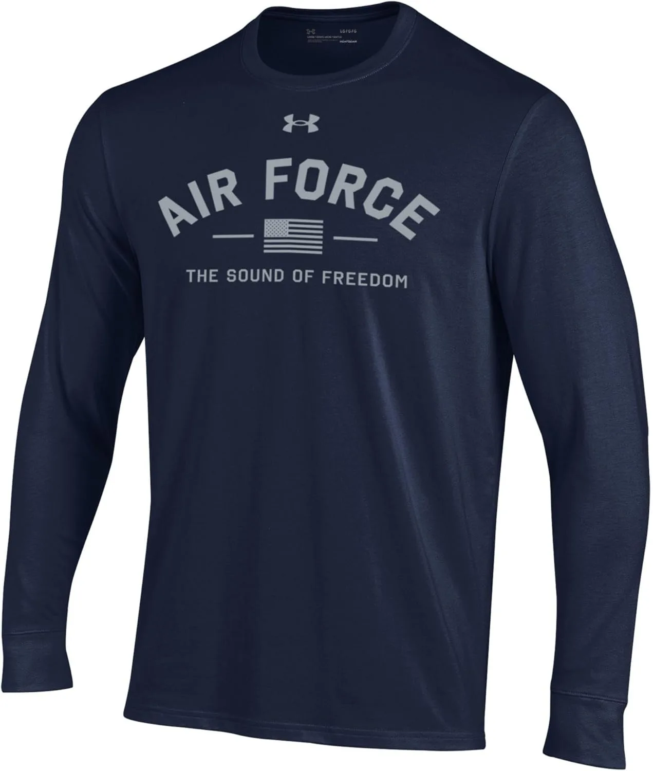 

Under Armour US Airforce мужская футболка с длинным рукавом из хлопка